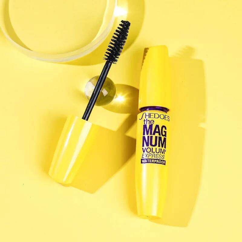 Waterproof Slender Black, Curly, Thick, Natural, Easy to Apply, Long-Lasting, Yellow and Fat Eye Black X250724