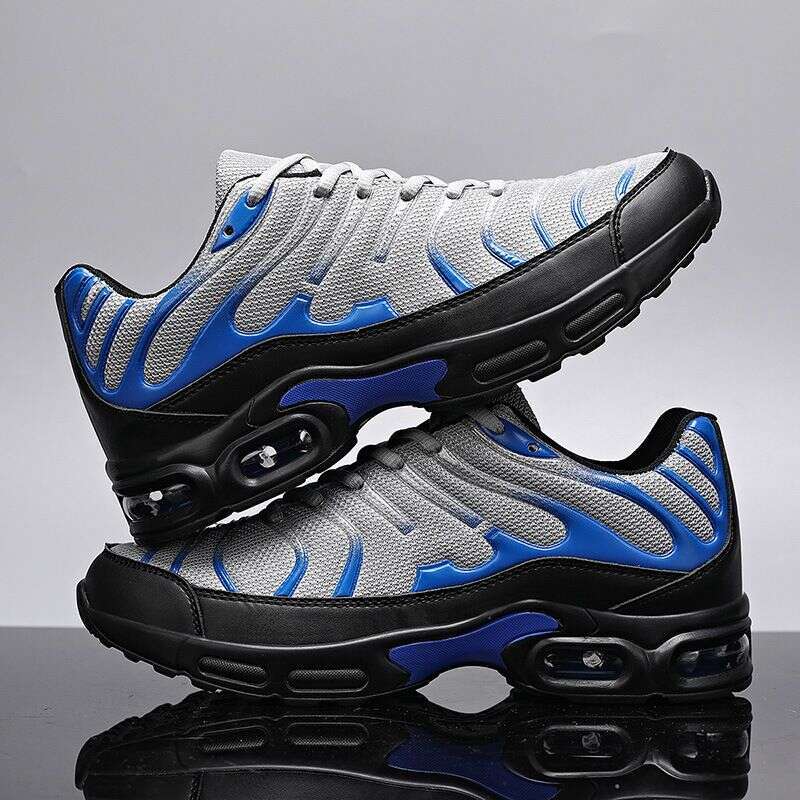 Men's Air Cushion Fly Woven Breathable Sports Outdoor Casual Lightweight Comfortable Running Shoes