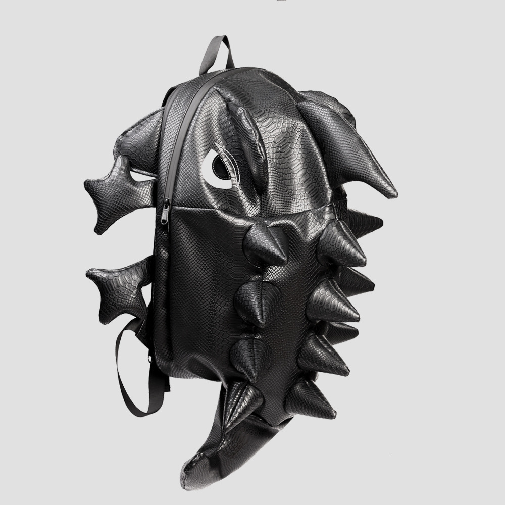 New ins super fire helmet backpack male student motorcycle schoolbag personality monster creative basketball Backpack