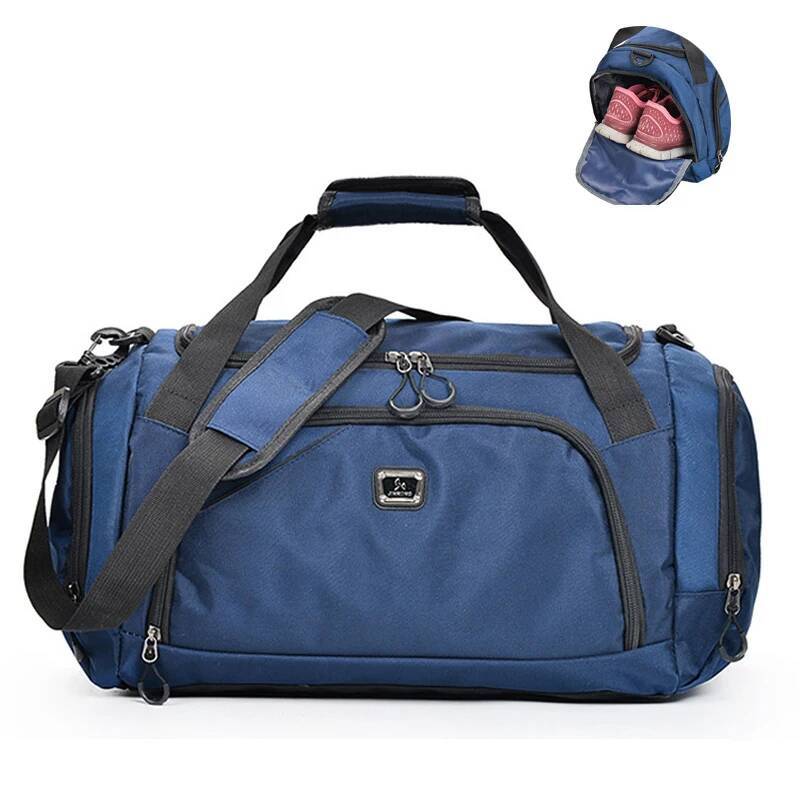 Professional Nylon Waterproof Sports Gym women Men for the gym Fiess Training Shoulder handbags yoga Bag Lage high-quality