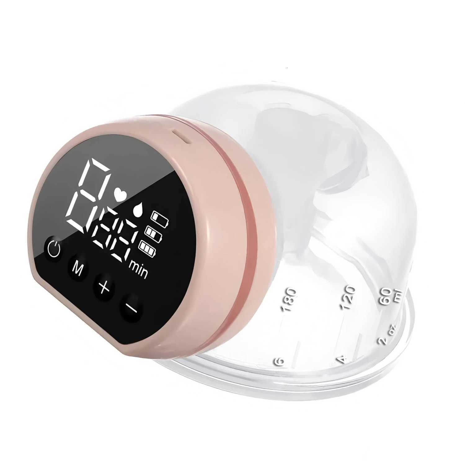 Wearable Electric Breast Pump - Painless Fully Automatic Hands-Free Milk Collector Comfortable Breastfeeding Assistant X2507241