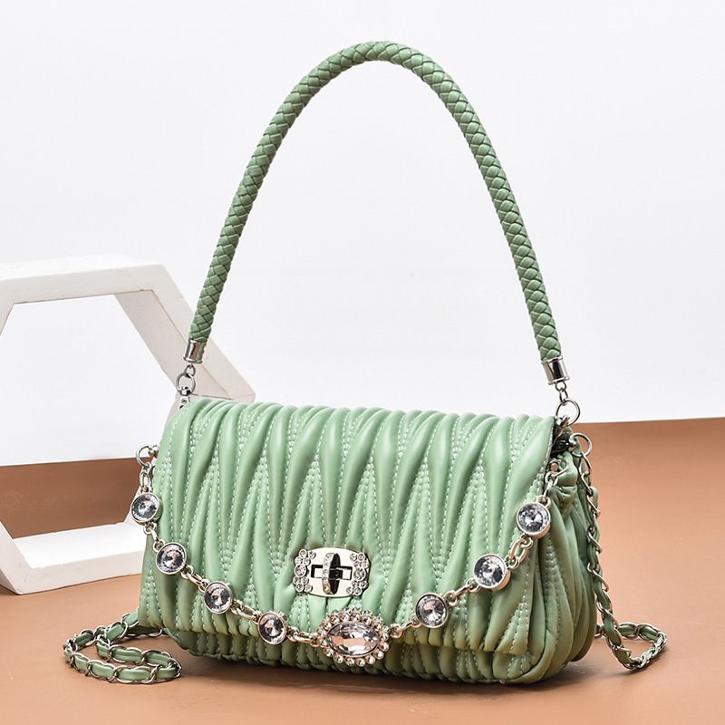 Designer Bag Luxury Bag Women's Bag Korean Fashion Bag 2025 Autumn Luxury Bag Winter New Casual Elegant Lock Handbag Small Square Bag Light Luxur