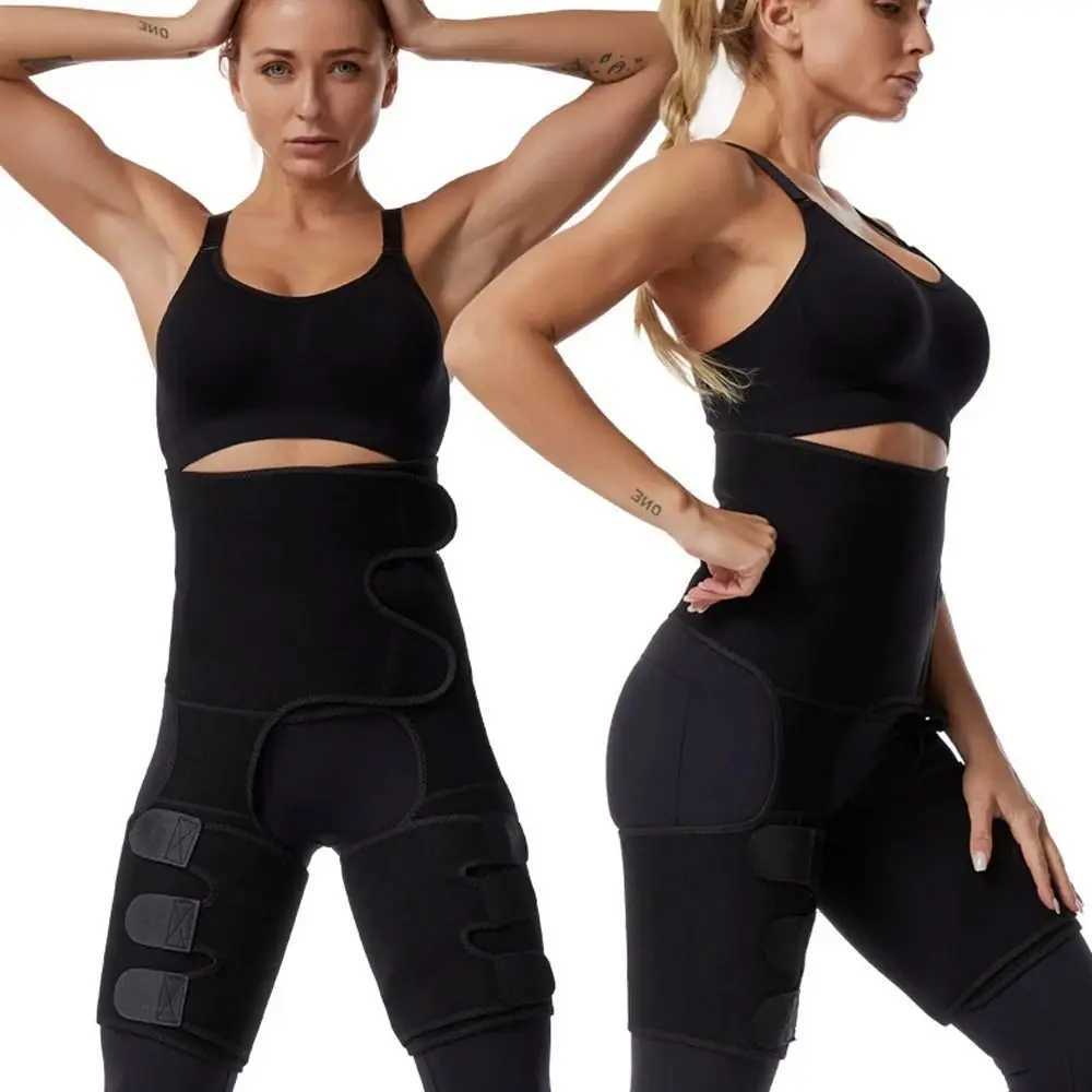 3 In 1 Tummy Control Shapewear Adjustable Breathable Fat Burning Compression Belt Hip-Lifting Tummy ControlW250724