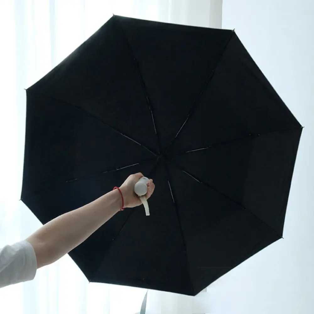 Dog Pattern Folding Umbrella Automatic/Manual UV Protection Sun Protection Umbrella Tri-Folded Umbrella Cartoon R250724