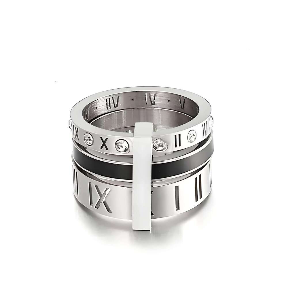 Designer Ladies Moissanite Engagement Titanium Steel High Quality Love Wedding Rings Sier Gold Fashion Jewelry Exquisite Gifts Free s