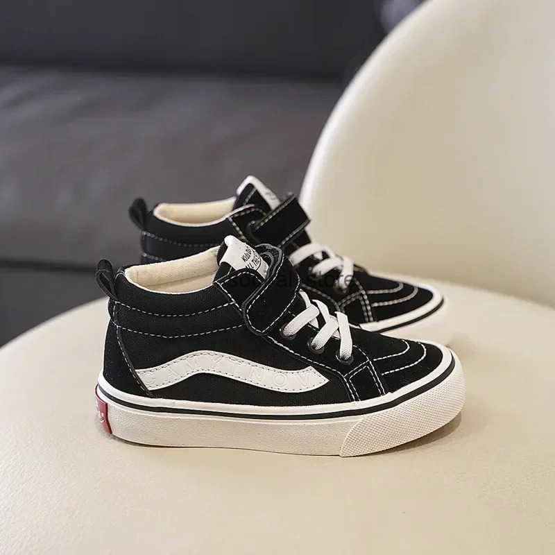 Childrens Canvas Kids Shoes Boys Girls Fashion Sneakers Casual Shoes Teen Comfy Bottom Sport Running Shoes Child New Canvas Q250724