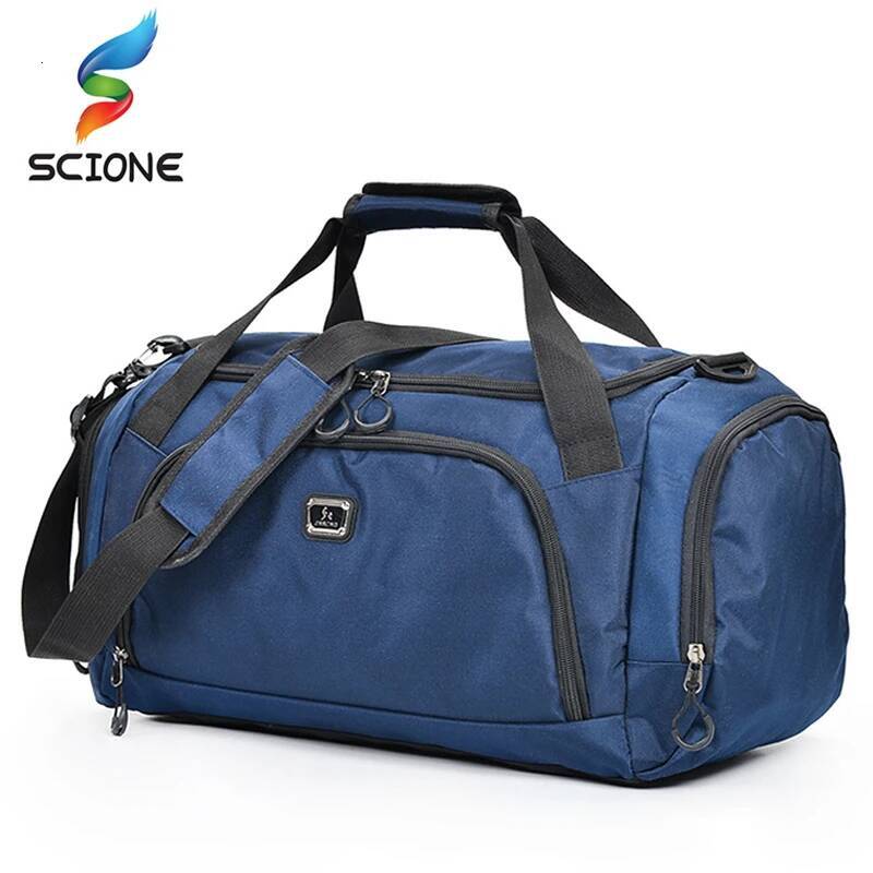 Professional Nylon Waterproof Sports Gym women Men for the gym Fiess Training Shoulder handbags yoga Bag Lage high-quality