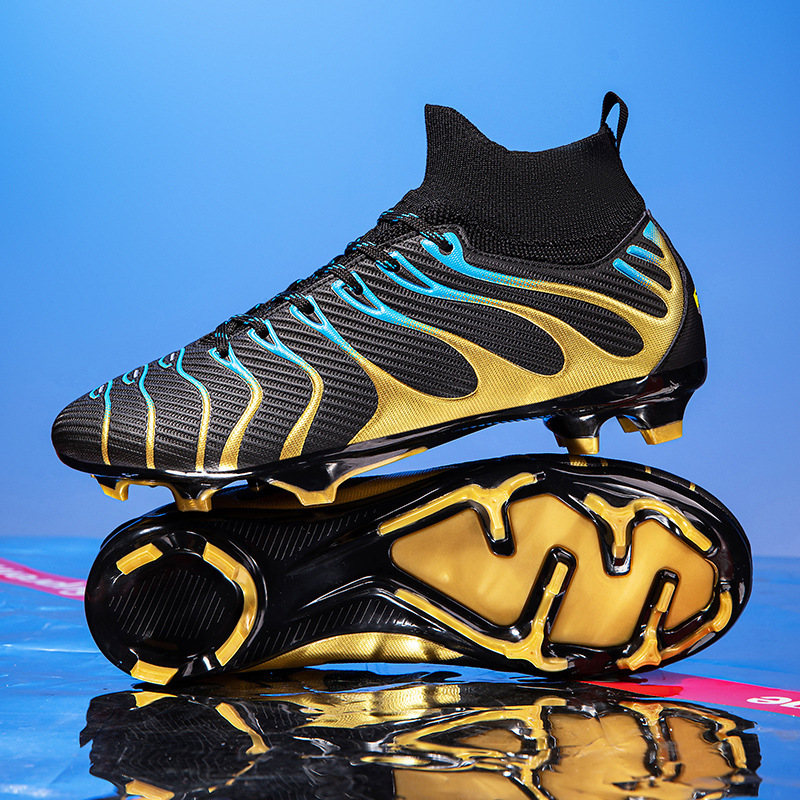 American Football Shoes Men Soccer Futsal Professional Boots Drop Non-slip Unisex Ultralight Sports Cleats Breathable
