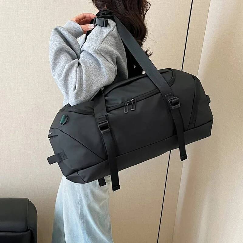 Gym Travel Duffel Bag with Shoes Pocket Outdoor Sports Training Yoga Shoulder Bags Large Storage Laptop Business Trip Backpack high-quality