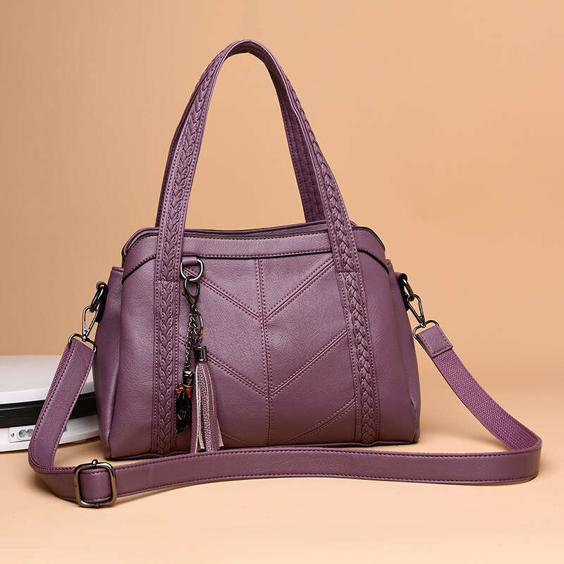 Hot-selling Handbag Versatile Woven Shoulder Commuting High-end Feel Large Capacity Tote Bag for Women