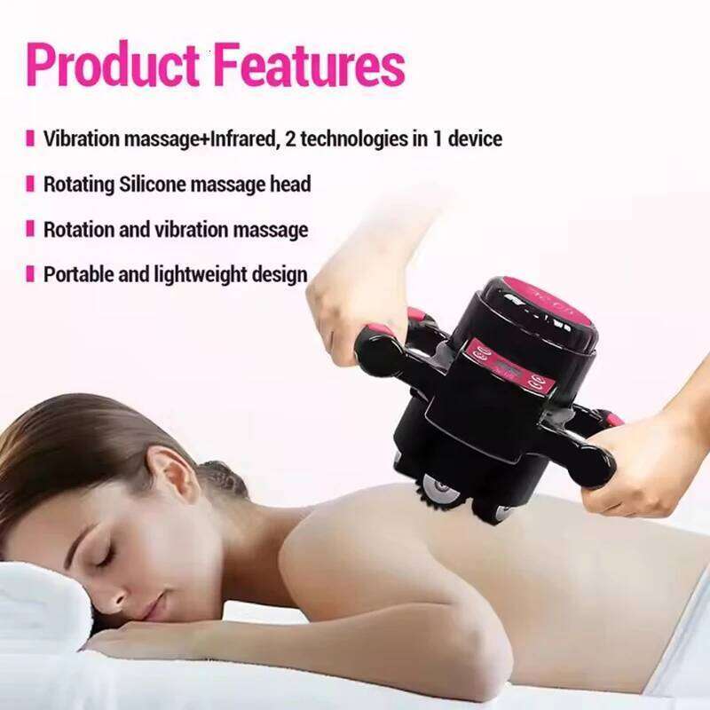 New Handheld Fiess Inner Roller 360 Vibrating Massager Cellulite Reduce Muscle Relax Butt Lift Body Shapping Slimming hine