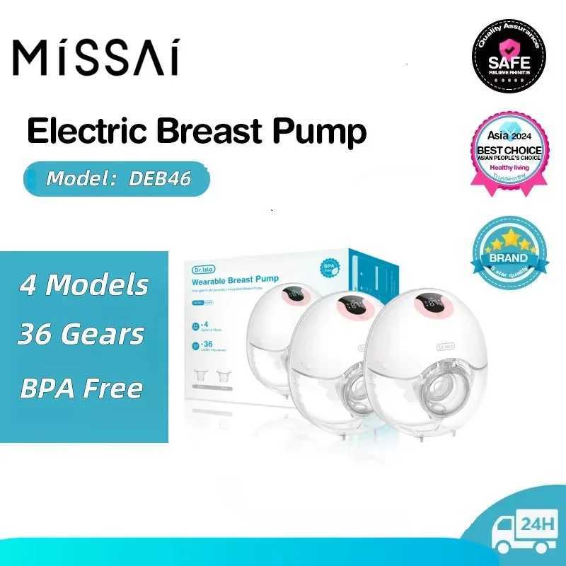 2pcs Portable Wearable Breast Pump Hands Free Electric Breast Pump with LED Screen for Breastfeeding 4 Modes 36 Levels Low Noise X250724
