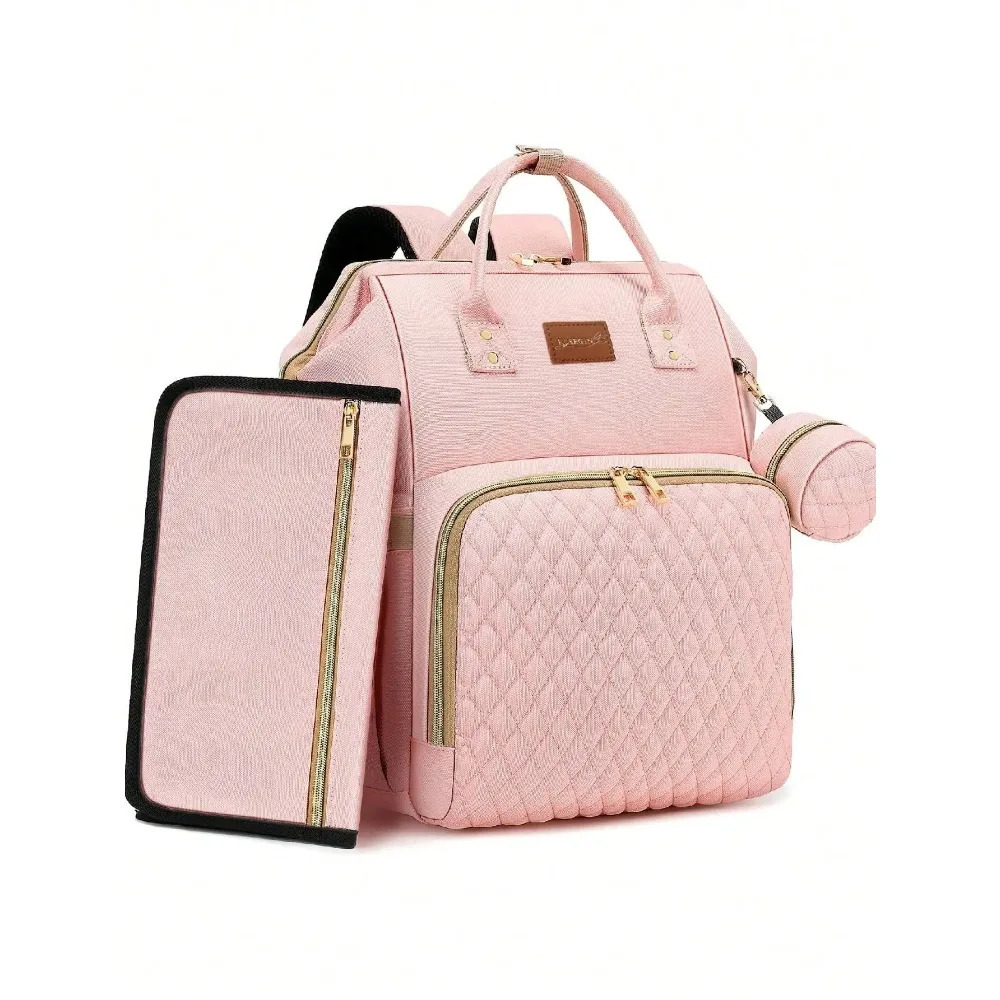 Diaper Bag Backpack With Changing Pad Pacifier Case Baby for Boy Girl Toddler Waterproof Travel Mom 250724