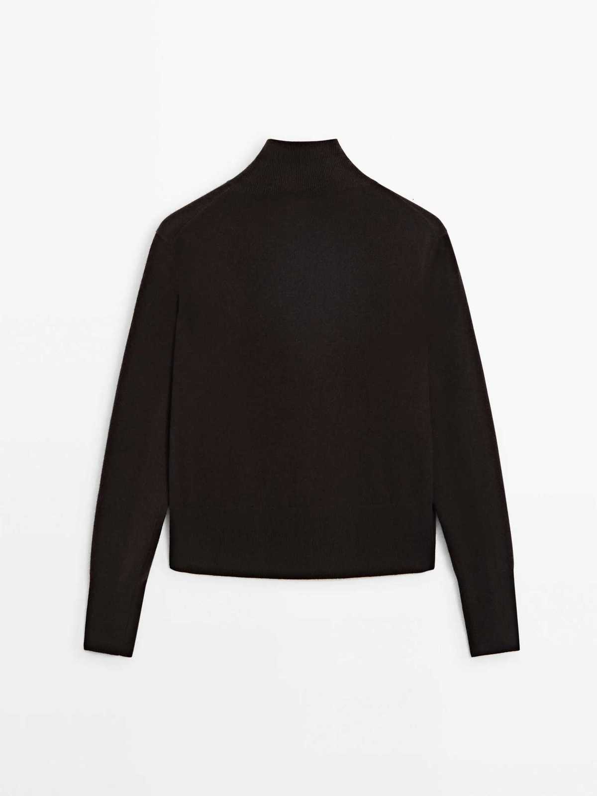 Ethereal MD 2025 massidutti spring new style of Womens casual fashion slouchy turtleneck sweater knitted cardigan short coat X250724