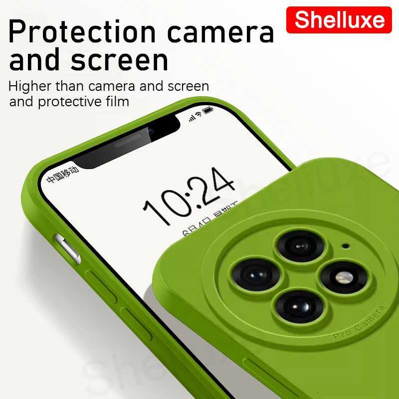 For OnePlus13 Case Shelluxe Square Liquid Silicone Soft Cover For OnePlus 13 13R 13T 13S OnePlus13R Silky-Feel Phone Cases Z250723
