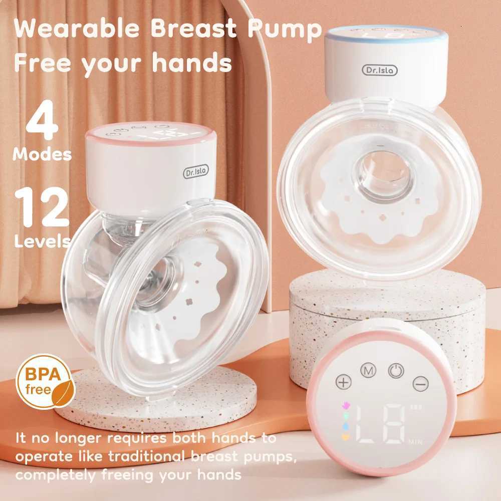 Electric Wearable Portable Breast Pump Large Capacity Hands-Free BPA-Free with 4 Modes And 12 Levels for Nursing Mothers X250724