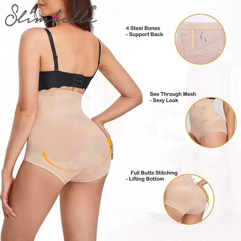 Womens Body Shaper Waist Hip Lifter Tummy Control Shapewear High Waist Flat Belly Panty Shaping Panties Slimming Shorts W250724