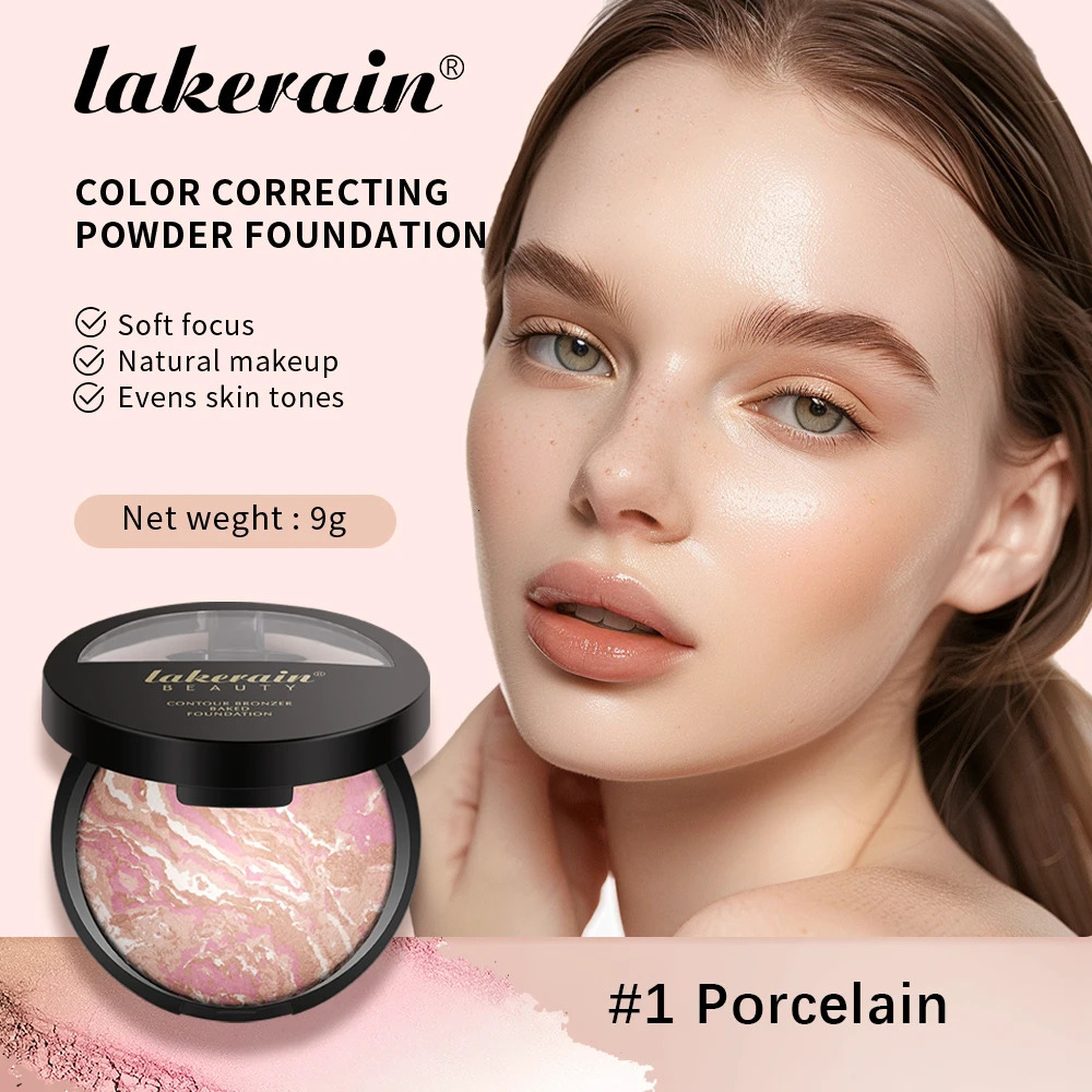 Matte Face Foundation Bronzer Pressed Powder Compact Long Lasting Oil Control Translucent Loose Setting Powder For Face Makeup 250716