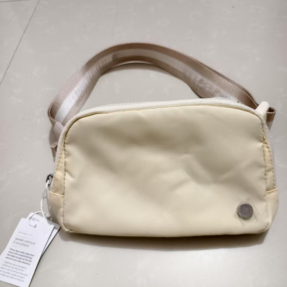 Fashionable Nylon Yoga Belt Bag bumbag - Portable Fanny Pack for Men and Women with Crossbody Strap waist gym bag clutch