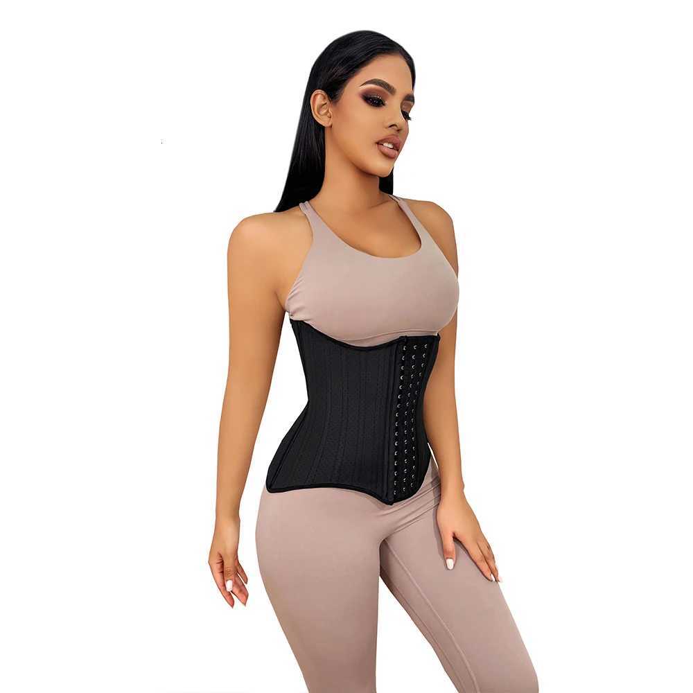 Colombian Waist Shaper Breathable Latex Waist 25 Steel Boned Corset Slimming Belt Shaper W250724
