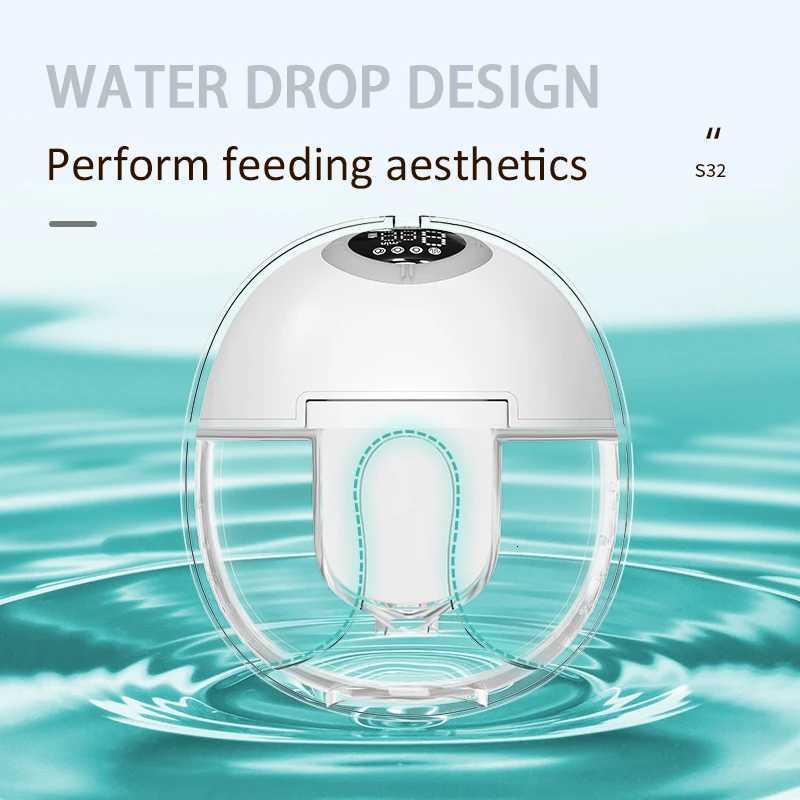 132 S32 Breast Pump Single Electric Breastpumps Portable Breastfeeding Pumps Hand Free Milk Extractor with 4 Modes 9 Levels X250724