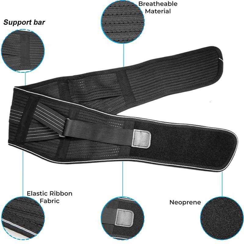 1PCS Womens Sacroiliac SI Belt for Sciatica Pelvic Hip Leg Pain Relief - Adjustable Compression Wrap with Extra Support Stays W250724