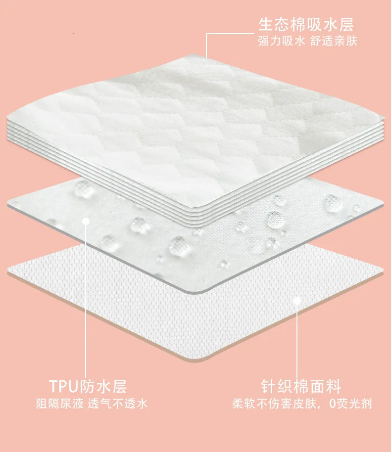 5pcsLot Baby Cotton Training Pants Panties 6 Layer Waterproof Cloth Diapers Reusable Toddler Nappies Underwear 250724