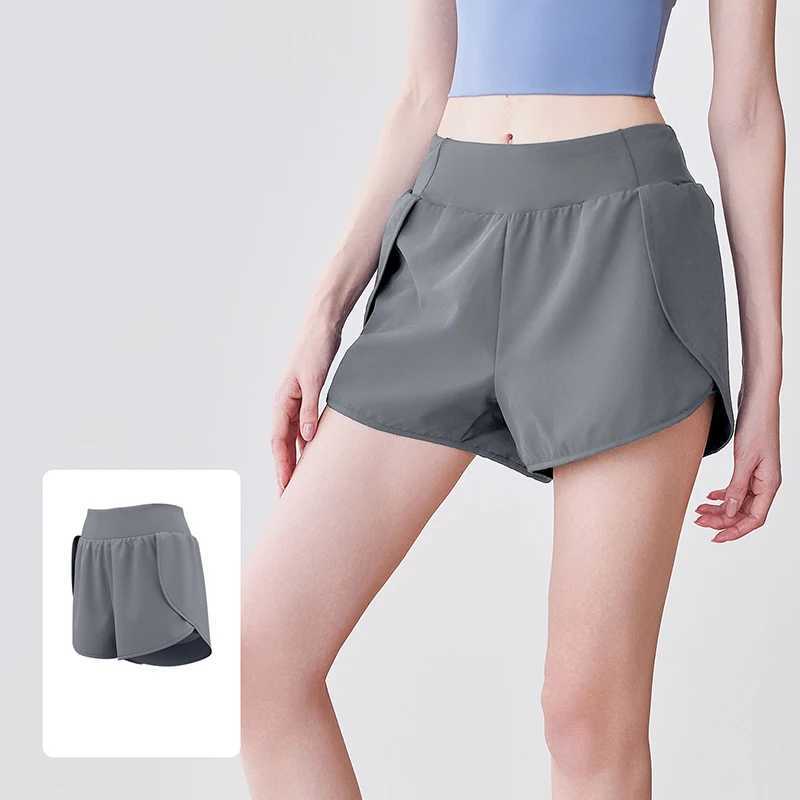 Summer Yoga Shorts Women Fitness Shorts Biker Workout Running Sports Shorts Female Breathable Sportswear With Pocket XJ250724