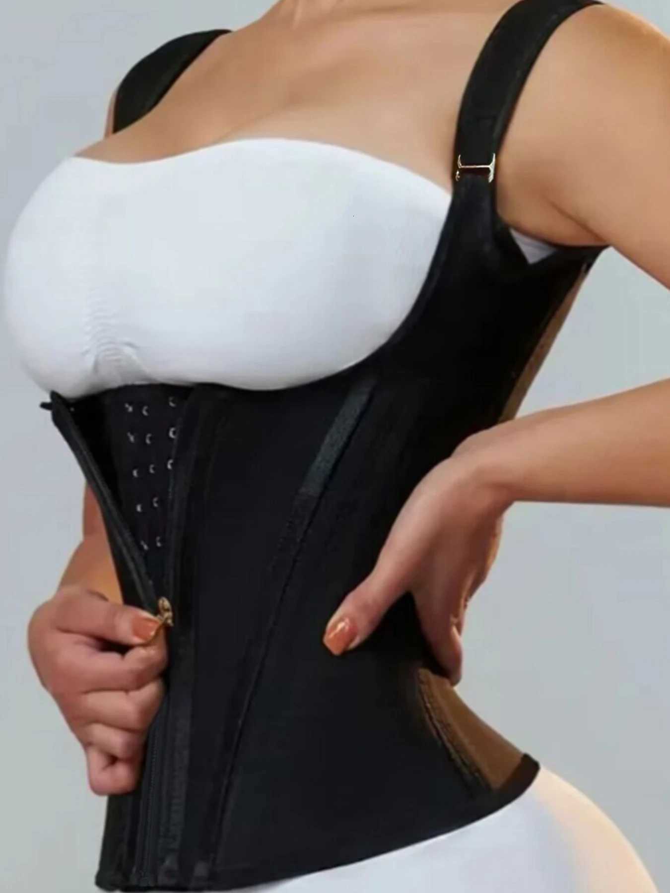 Postpartum Body Shaping for Women 15-Bone Back Waist Correction Corset Underwear High Elastic Latex Tight Waist Seal W250724
