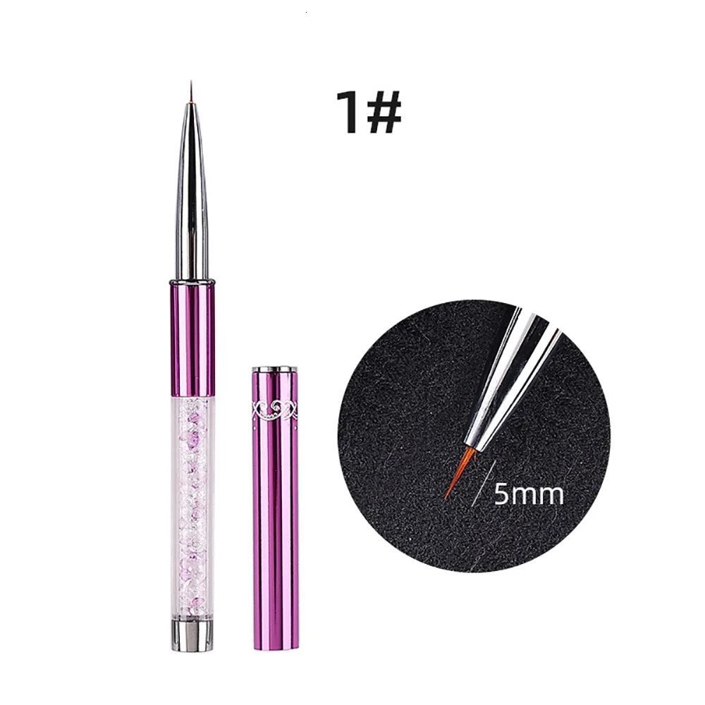 Nail Art Brush Line Painting Pen Gel UV Manicure Tools 1PCS 250716