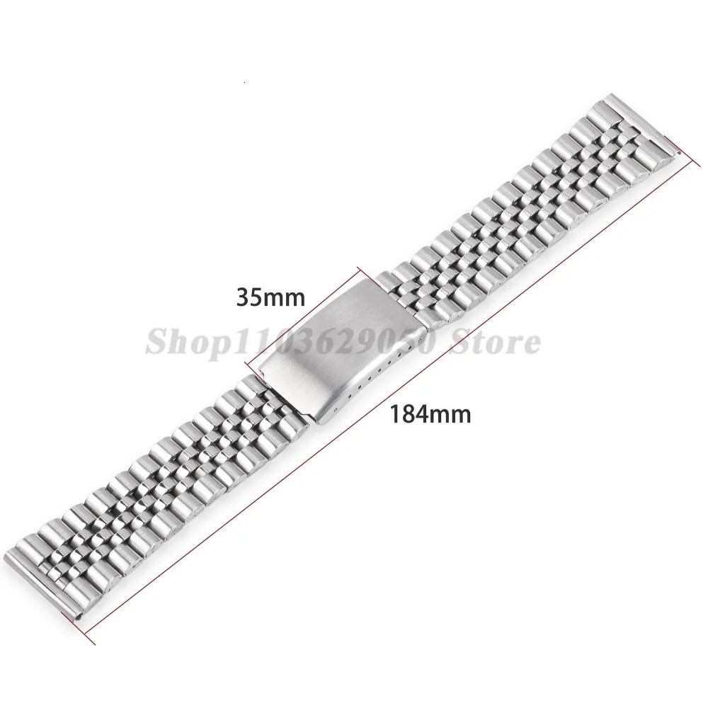 12mm 14mm 16mm 18mm 20mm 22mm Stainless Steel Straps for Seiko Bracelet for Watchband Curved End Men Women Universal Belt 250723