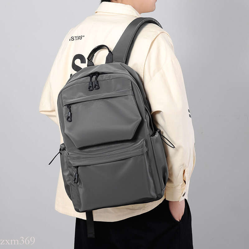 Premium Men's Double-Shoulder Casual Laptop Korean Style Trendy Student School Bag Travel Backpack