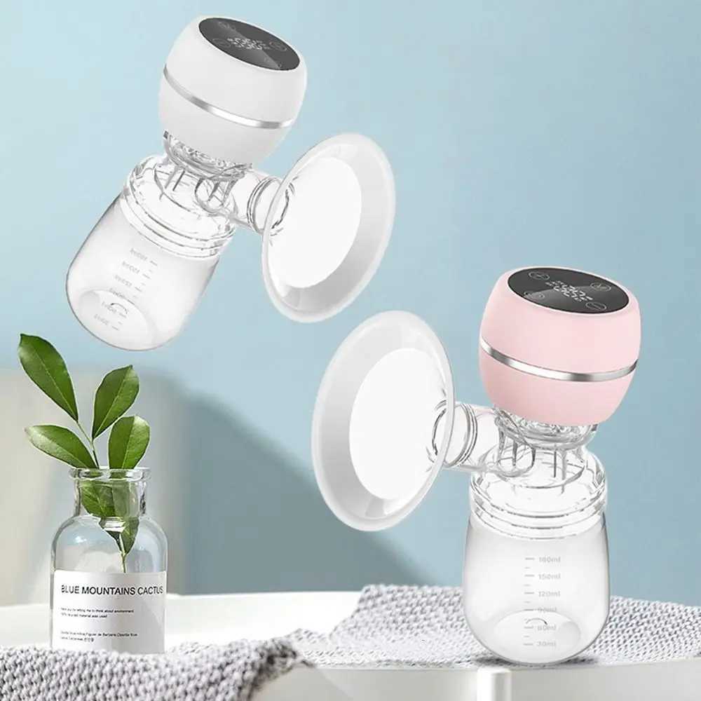 Electric Breast Pump Intelligent Integrated Silent Breastmilk Pump High Suction Massage Painless Breast Milk Bottle X250724