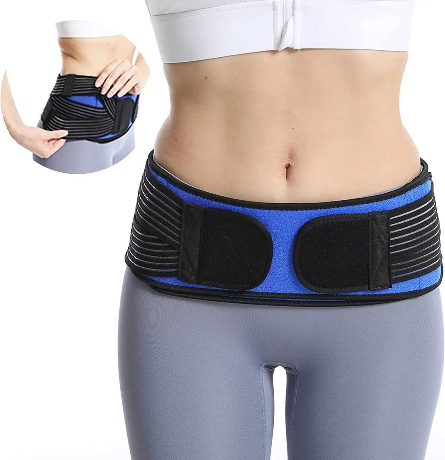 Sacroiliac Hip Belt for Men Women Alleviates Sciatica Lower Back Pain Provides SI Joint Pelvic Support Nerve Compression W250724