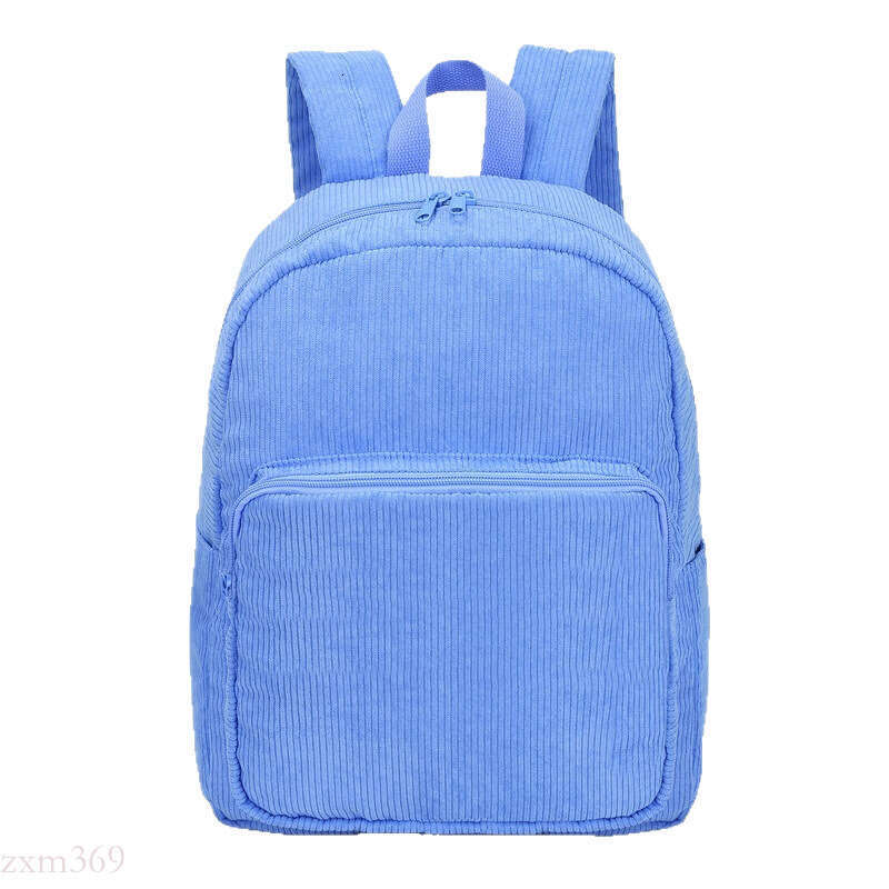 Hot Sale Corduroy Versatile Double Shoulder Bag Casual Student Backpack Large Capacity New Model