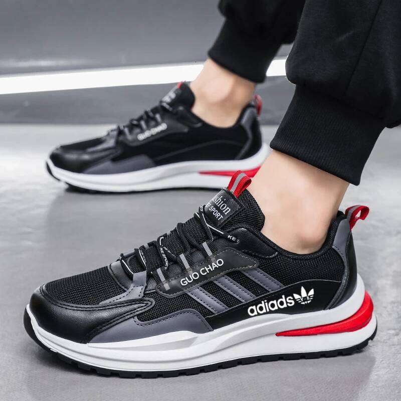 Running Walking Knit Fashion Breathable Sport Athletic Lightweight Men Sneakers Casual Shoes
