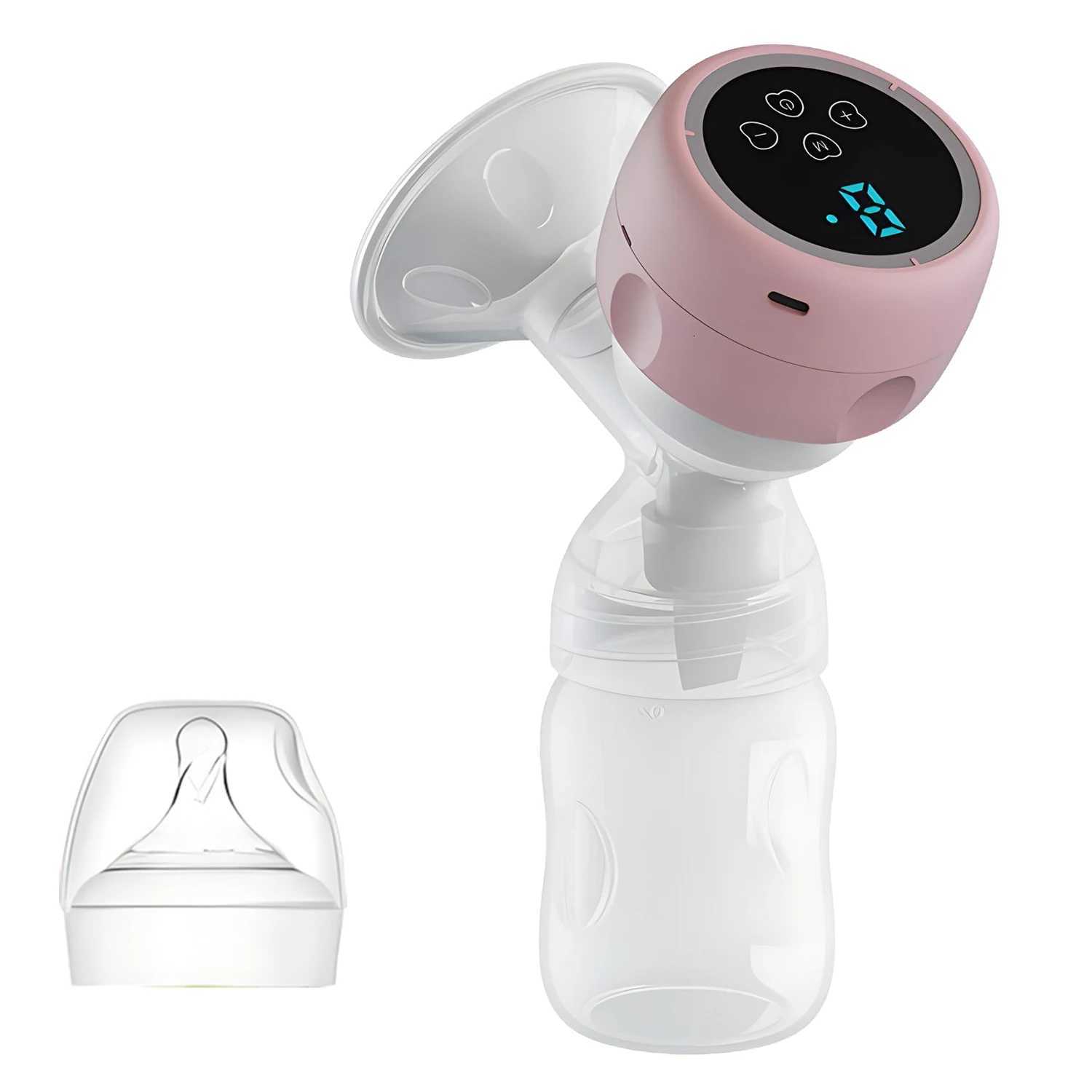 Electric Breast Pump Intelligent Integrated High Suction Breast Pump Breast Milk Postpartum Portable Painless Low Noise Breast X250724