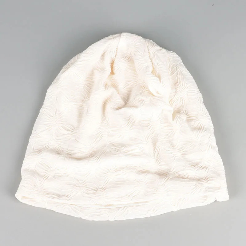 Slouchy Beanie Hat Women 2025 Korea Casual Spring Skull Cap Bonnet Femme Streetwear Hip Hop Black Skullies Beanies 250722