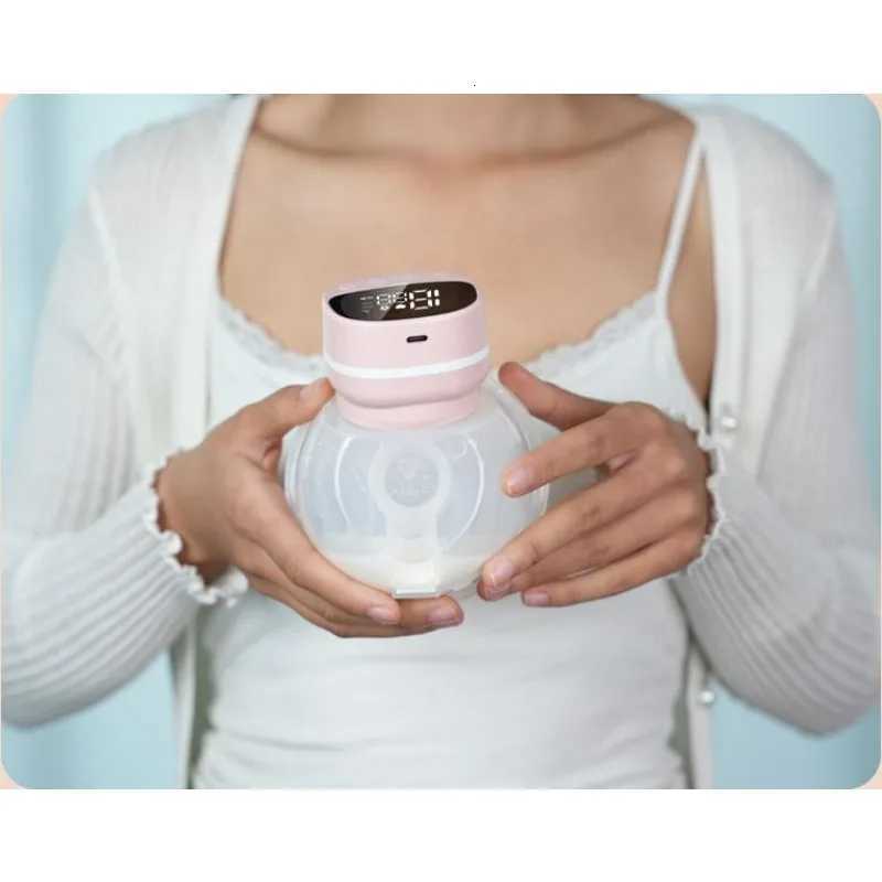 Electric Hand Free Breast Pump LCD Display Low Noise Portable BPA Free Breast Feeding Pump for Baby Mouth 5 Modes 15 Levels Pump X250724