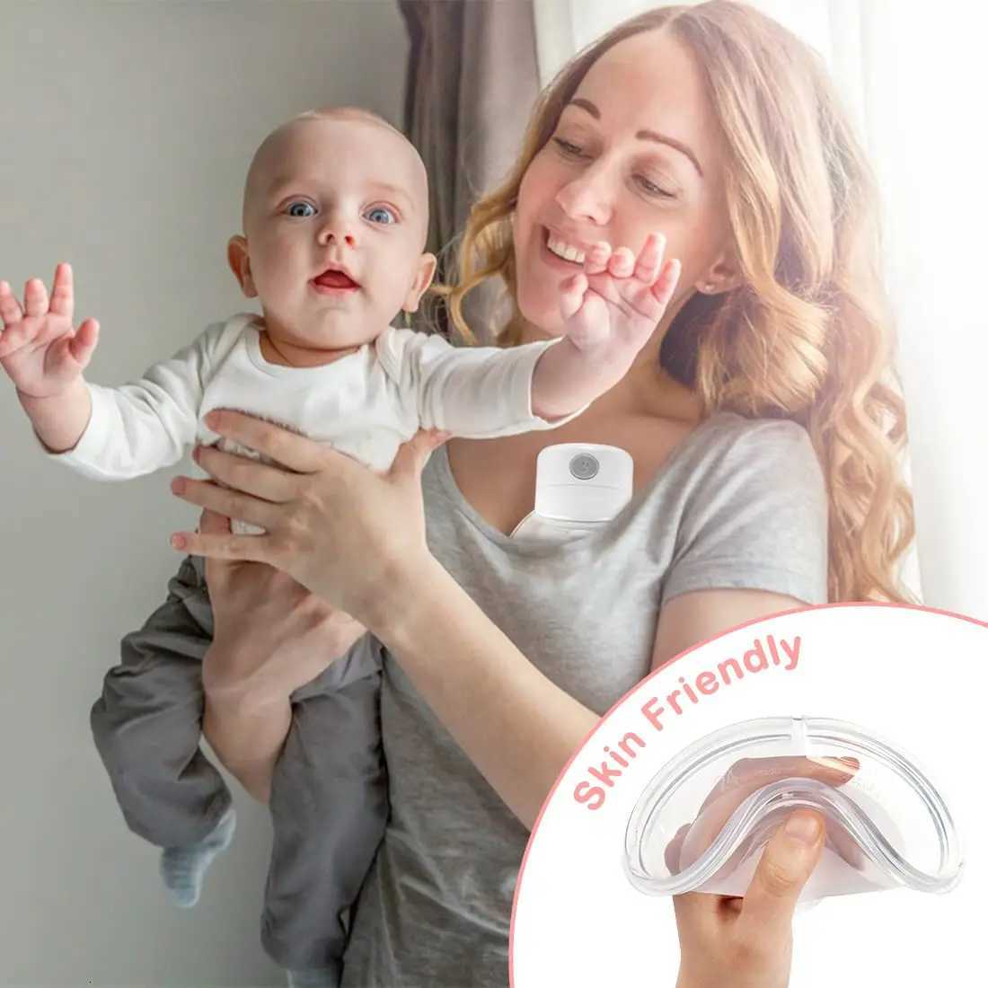 1Pcs/2Pcs Wearable Electric Breast Pump Hands-Free Milk Machine Silent BPA-Free Breastfeeding Milk Collector X250724