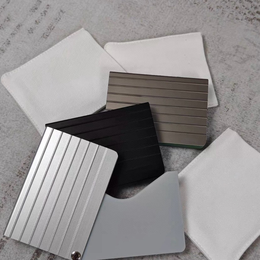 Degigner Card Holders Rim0 Aluminum New Business Holder Metal Card Bag Credit Card Exquisite Portable Unisex Bag Wallets Fashion Passport Holders Cove