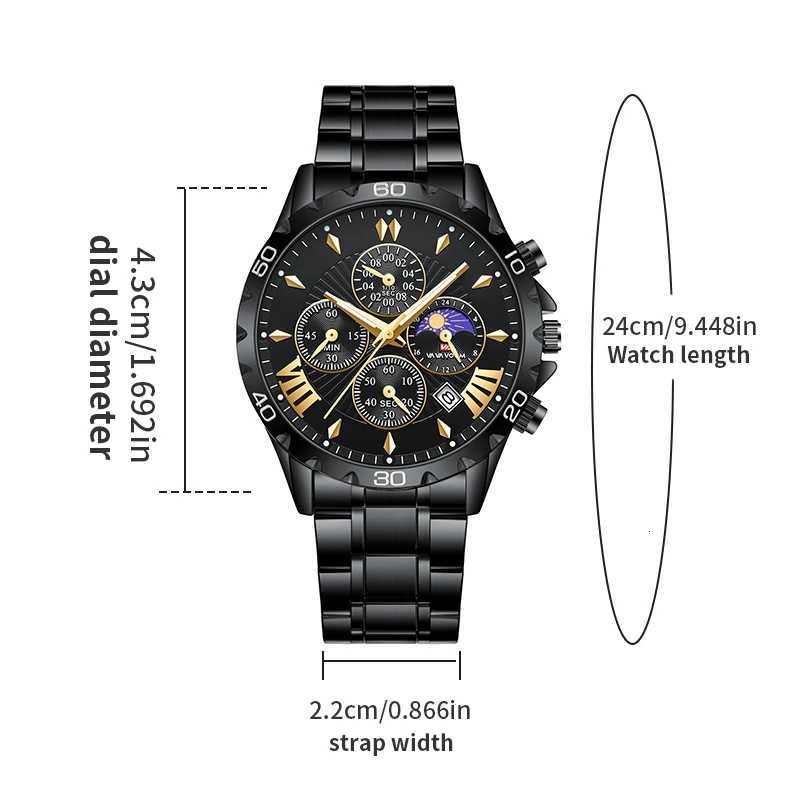 VA VOOM Top Brand Luxury Watch for Man Quartz Sports Men Watch Waterproof Luminous Stainless Steel Chronograph Men Wristwatch W250724