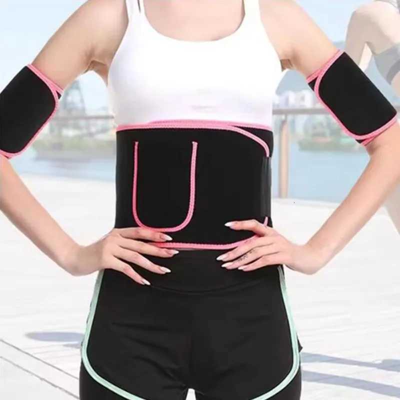 Sports Sweat Burst Waist Support Belt Shape Running Durable Waist Abdominal Fat Burning Training Belt Sauna Set Waist Trimmer W250724