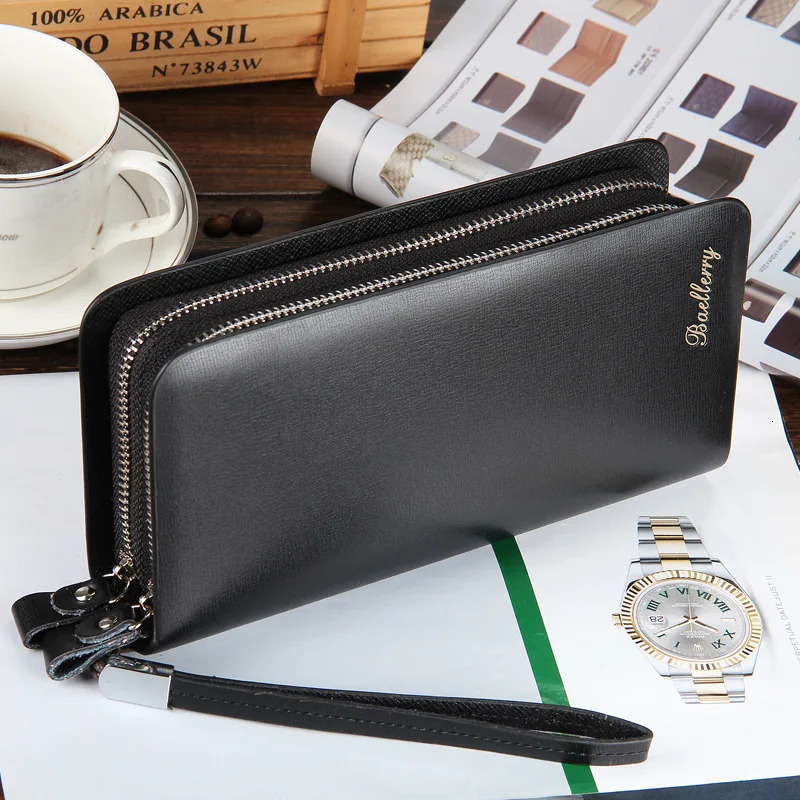 Baellerry Business Wallet Men Purse Male Money Clip walet Small portfolio cuzdan perse Portomonee carteras 250723