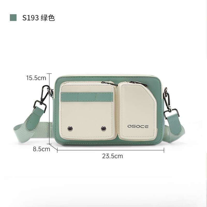 Crossbody bag for girls new style for men's commuting and leisure small square bag single shoulder bag for men and women