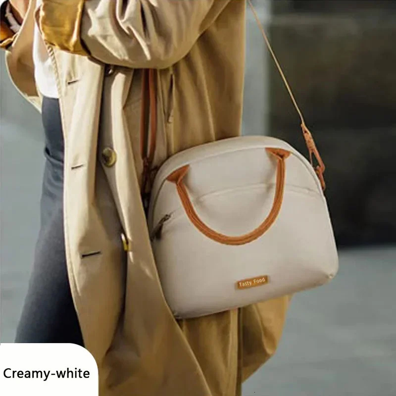 Lunch Bag Women Insulated Messenger Bag Men Waterproof Lunch Cooler Bag Insulated Lunch Box Portable Handbag Picnic Bento 250723