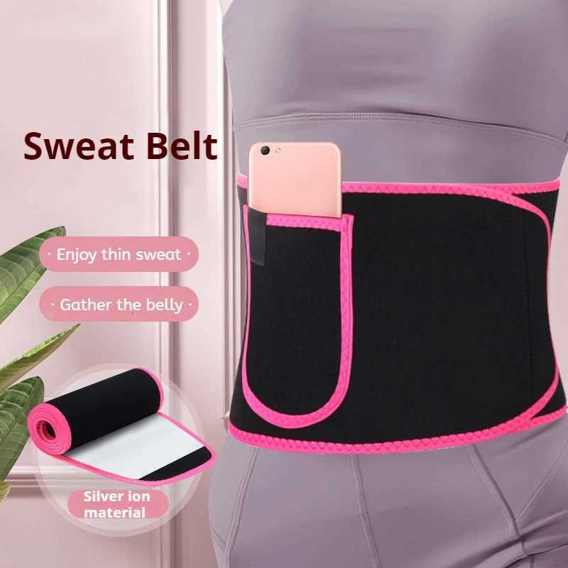 Waist Trimmer Belt for Women Sauna Sweat Slimming Adjustable Fitness Workout Abdominal Fat Burner Posture Support Home G W250724