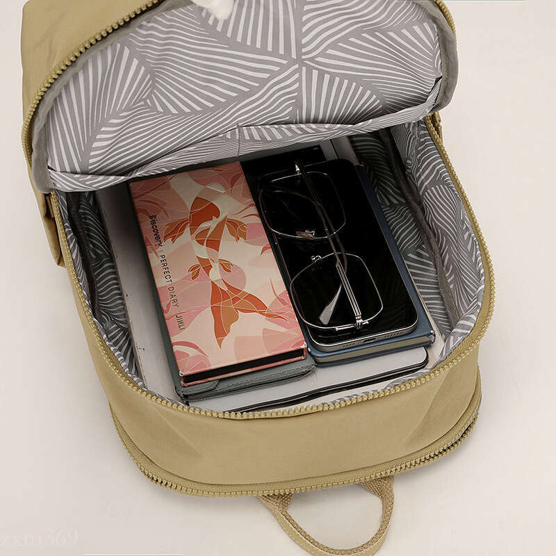 Colorful Fox Women casual Commuting Travel Computer Backpack Nylon Large Capacity College Student Schoolbag