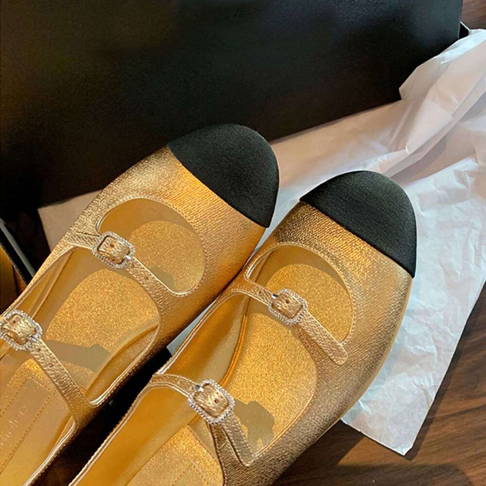 Designer Studiolee 2025 New Round Toe French Style Flat Shallow Versatile Mary Jane Women's Shoes
