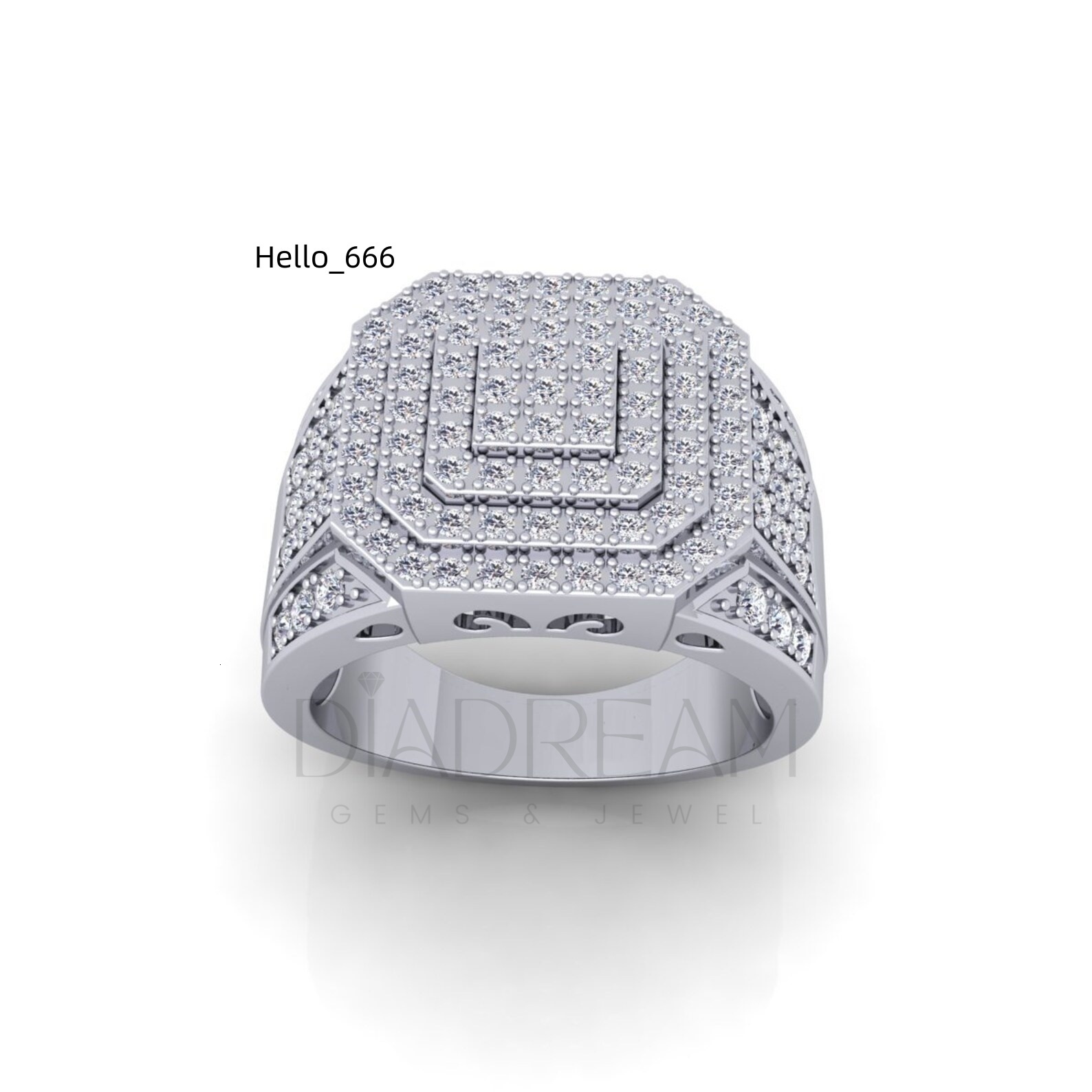 Hip Hop Jewelry Luxury Designer Hip Hop Rings 925 Sterling Silver Moissanite with Enhanced VVS Clarity Trendy Wedding Occasion